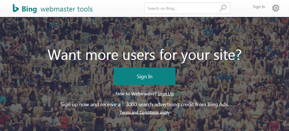 how to use bing webmaster tools for beginners